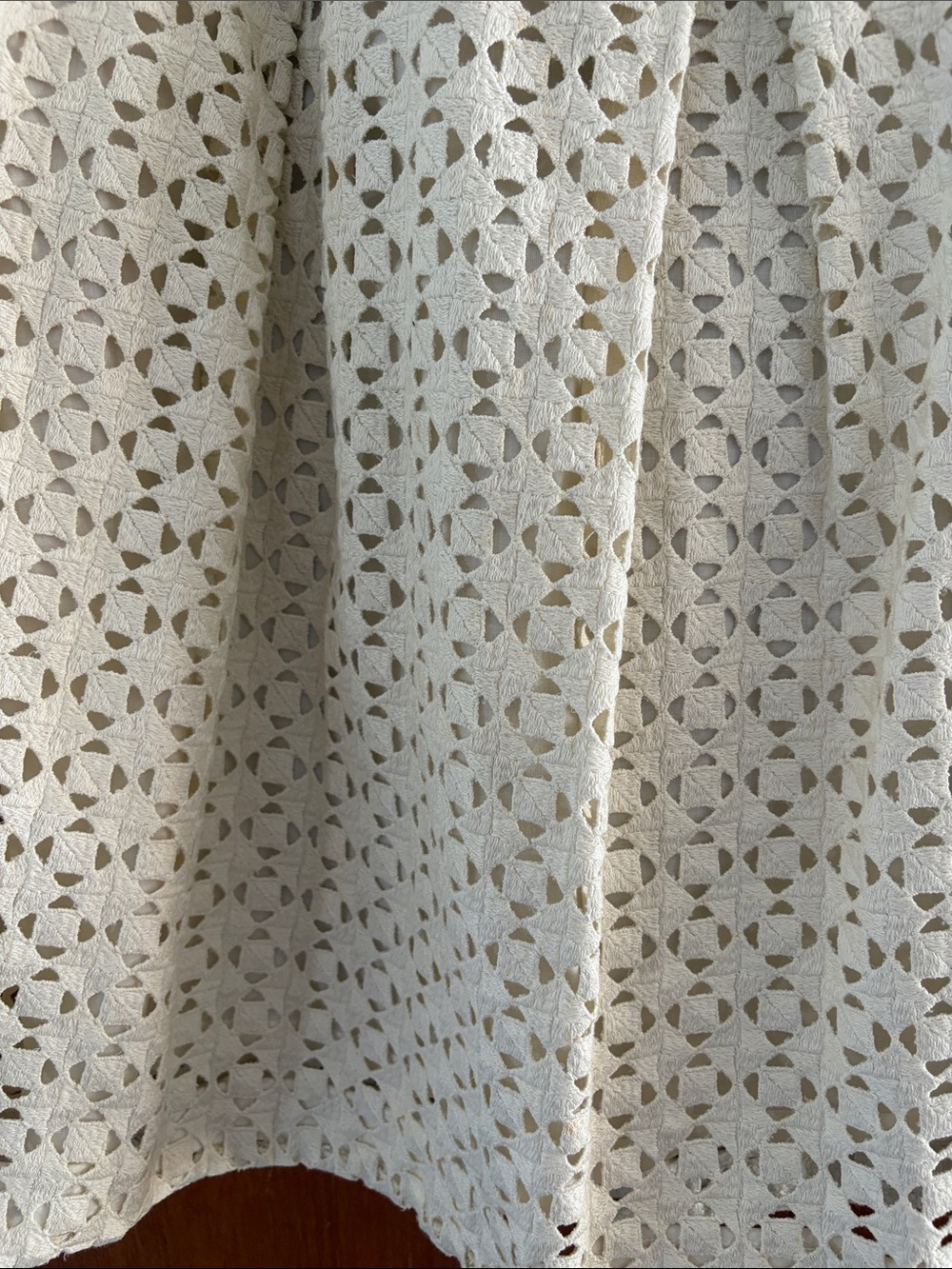 Tory Burch cotton lace eyelet skirt - Picture 2 of 10